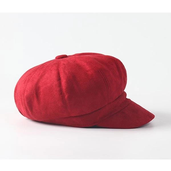 Casquette Gavroche en Suédine - Carminelle 2