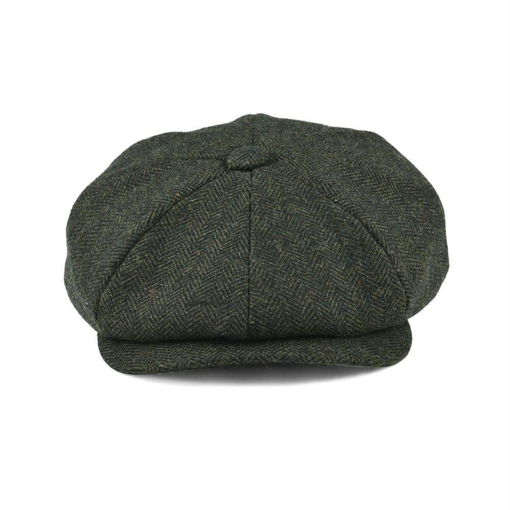 Casquette Gavroche en Tweed à Chevrons - Braemore 2
