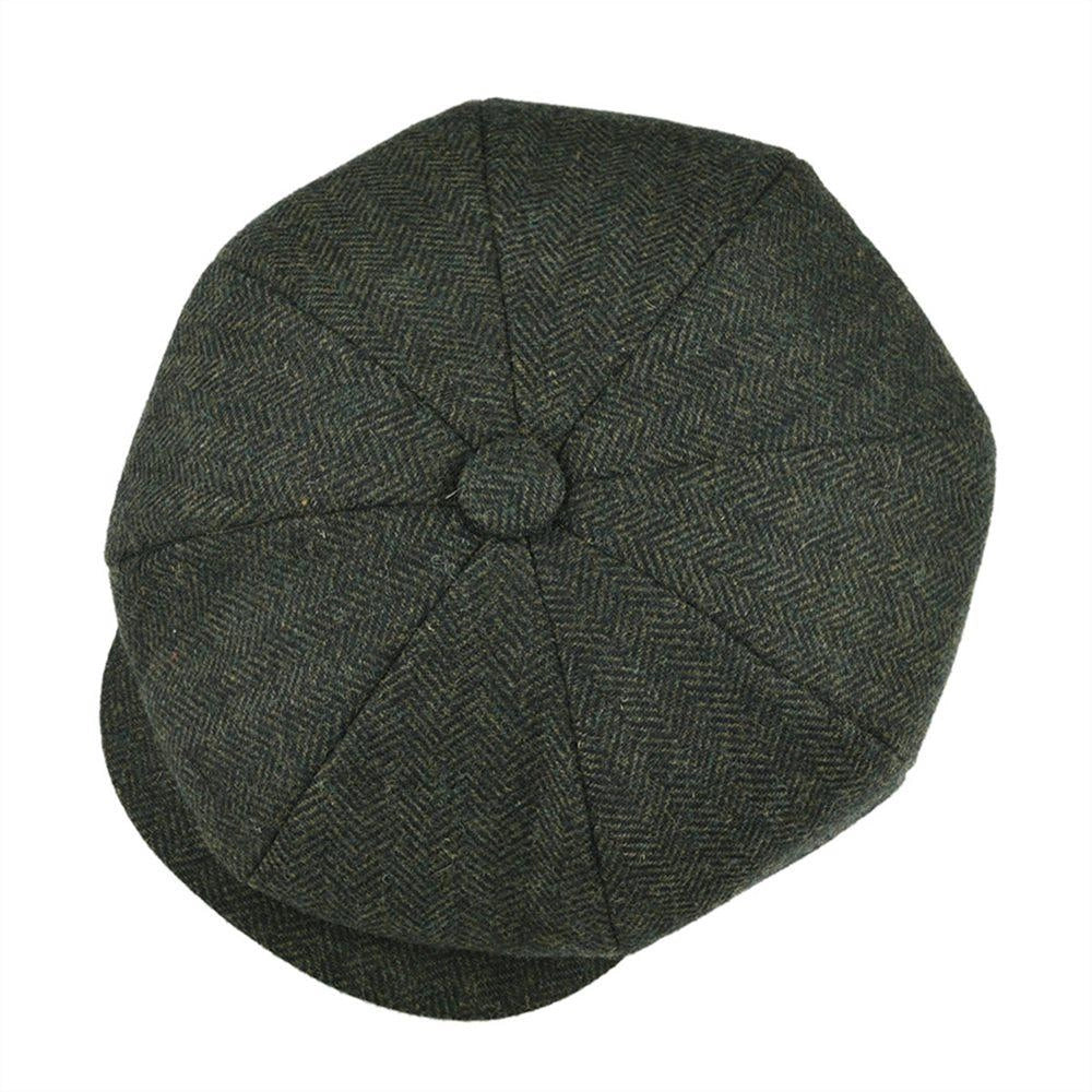 Casquette Gavroche en Tweed à Chevrons - Braemore 5