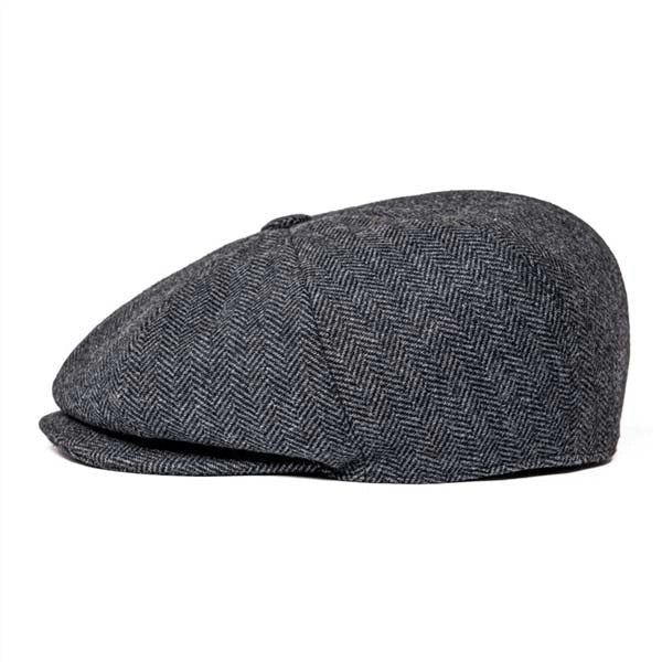 Casquette Gavroche en Tweed à Chevrons - Herringloch 3