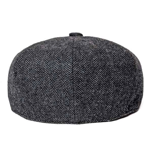 Casquette Gavroche en Tweed à Chevrons - Herringloch 5