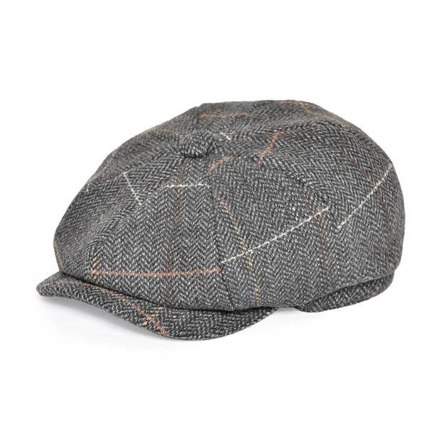 Casquette Gavroche en Tweed - Cardiff 1