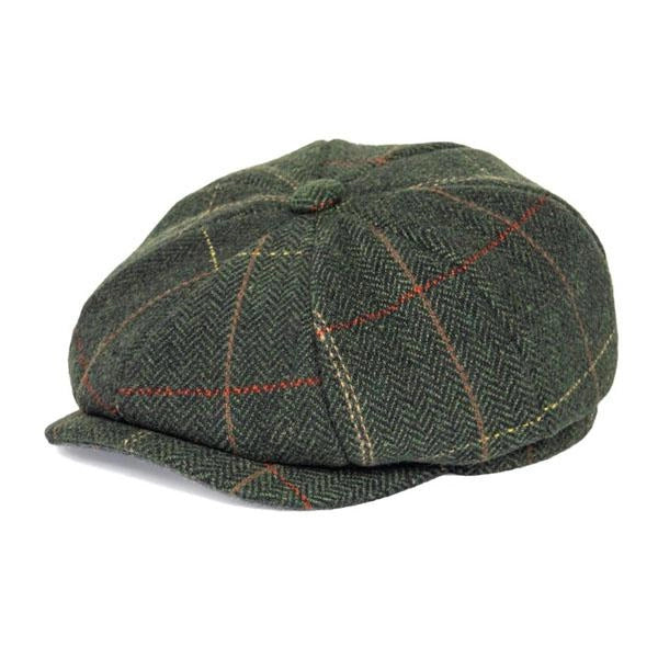 Casquette Gavroche en Tweed - Glenbarra 1