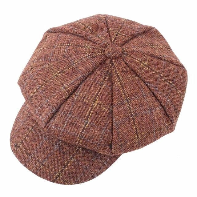 Casquette Gavroche en Tweed - Glenbraun 1