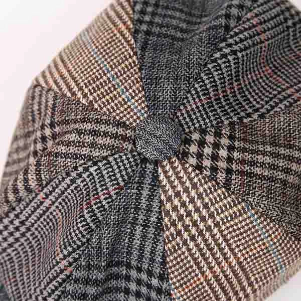 Casquette Gavroche en Tweed - Glenfirth 4