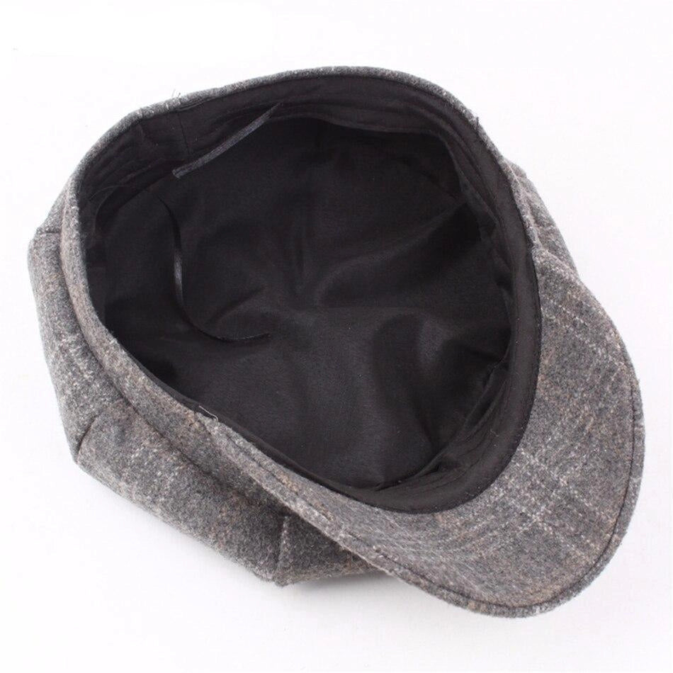 Casquette Gavroche en Tweed Vintage - Greyford 2