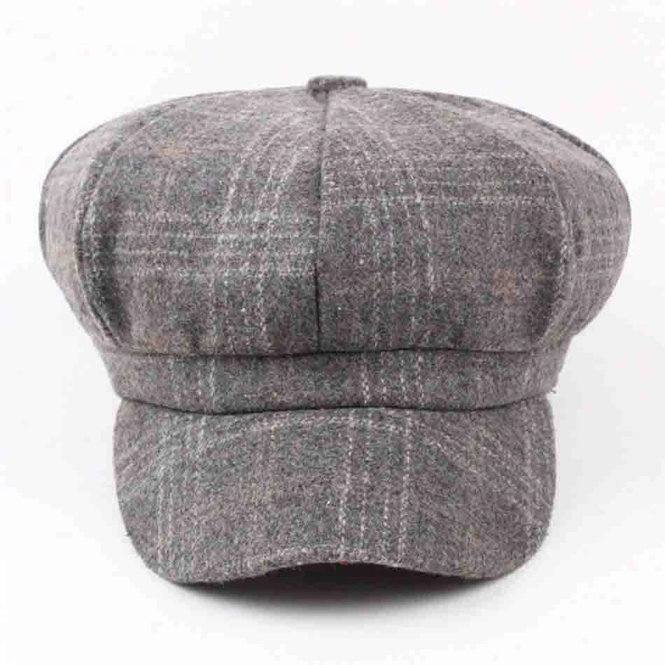Casquette Gavroche en Tweed Vintage - Greyford 3