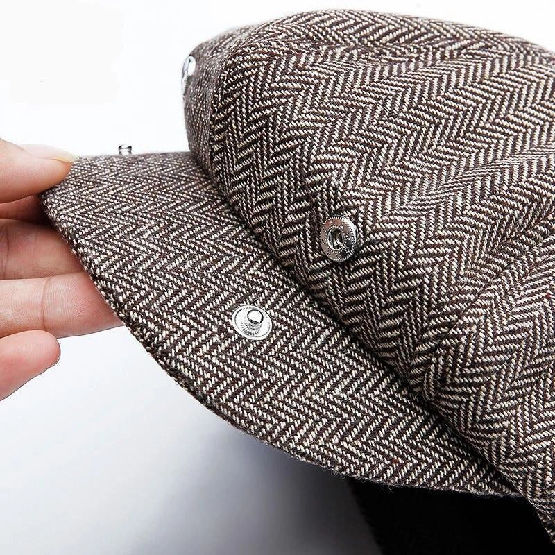 Casquette Gavroche en Tweed Vintage - Windsor 3