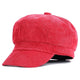 Casquette Gavroche en Velours Côtelé - Cardinale