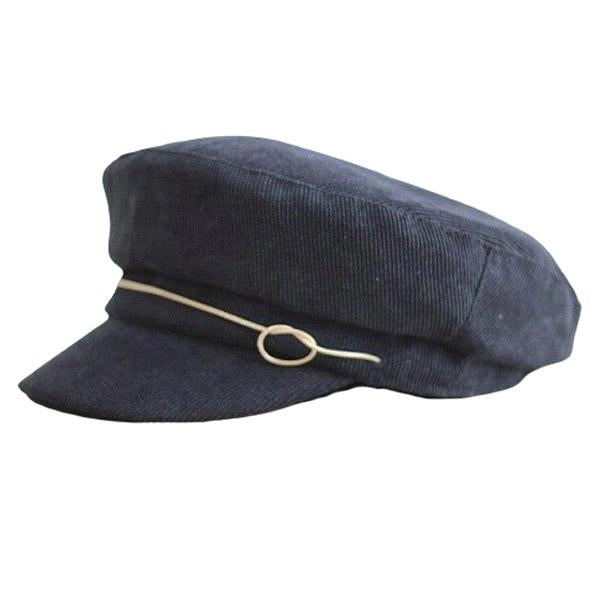 Casquette Gavroche en Velours Côtelé - Cordonnoir 1