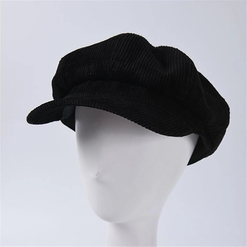 Casquette Gavroche en Velours Côtelé - Cordonuit 2