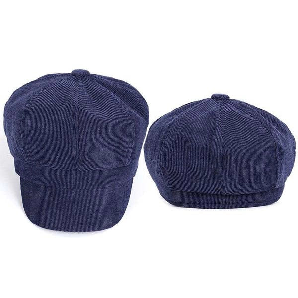 Casquette Gavroche en Velours Côtelé - Navycord 3