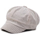 Casquette Gavroche en Velours - Vanille