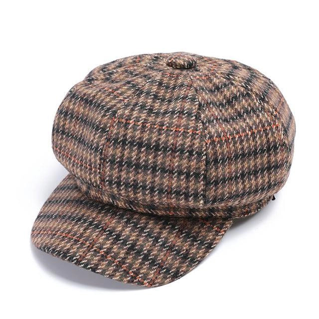 Casquette Gavroche Vintage en Laine - Carmelwick 1