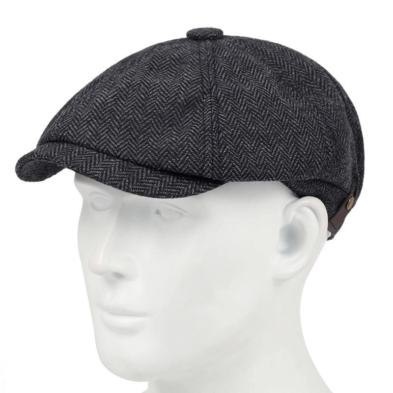 Casquette Gavroche Vintage en Polyester - Montmartre 2