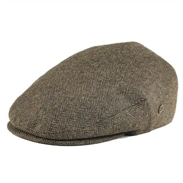 Casquette Peaky Blinders en Laine Kaki - Bournbrook 1