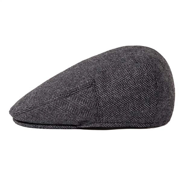 Casquette Plate à Chevrons en Laine - Inverness 3