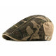 Casquette Plate en Coton à Camouflage - Commando
