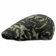 Casquette Plate en Coton à Camouflage - Woodland