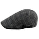 Casquette Plate en Coton à Carreaux - Dundalk