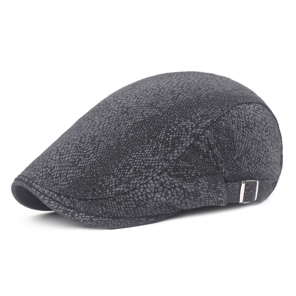 Casquette Plate en Coton à Léopard - Félin 1