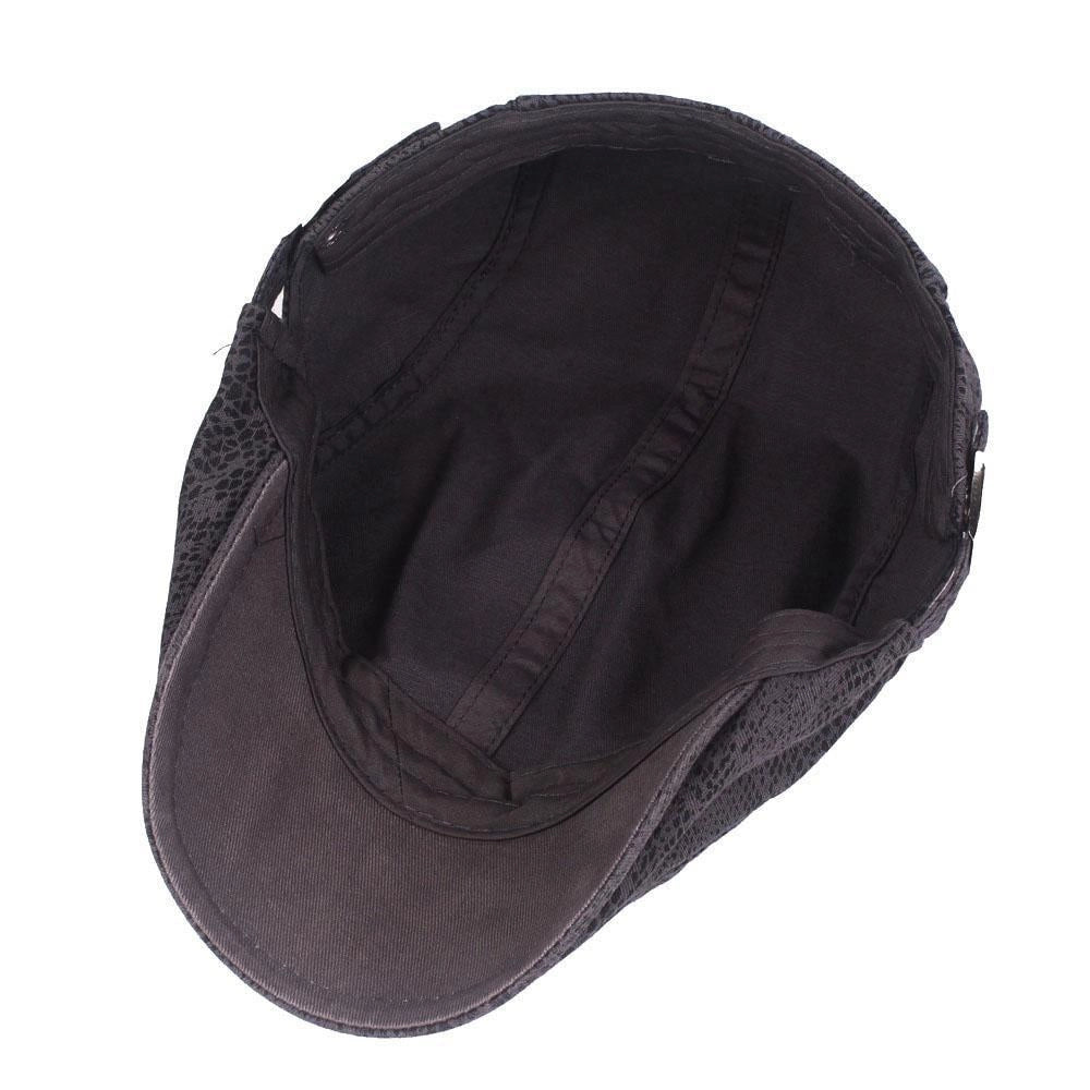 Casquette Plate en Coton à Léopard - Félin 2