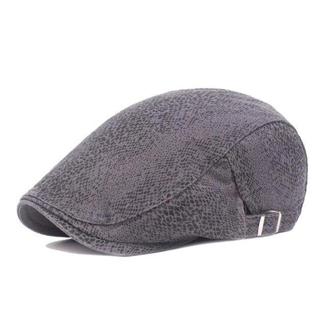 Casquette Plate en Coton à Léopard - Panthère 1