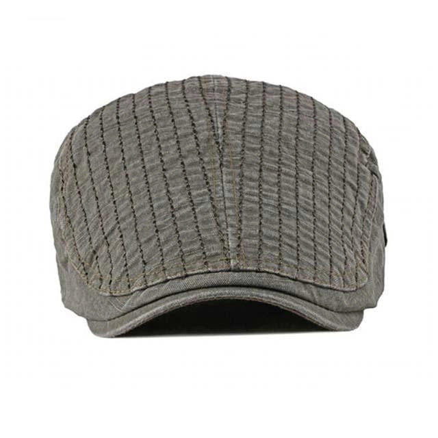 Casquette Plate en Coton à Patchwork - Ardoisenuit 2