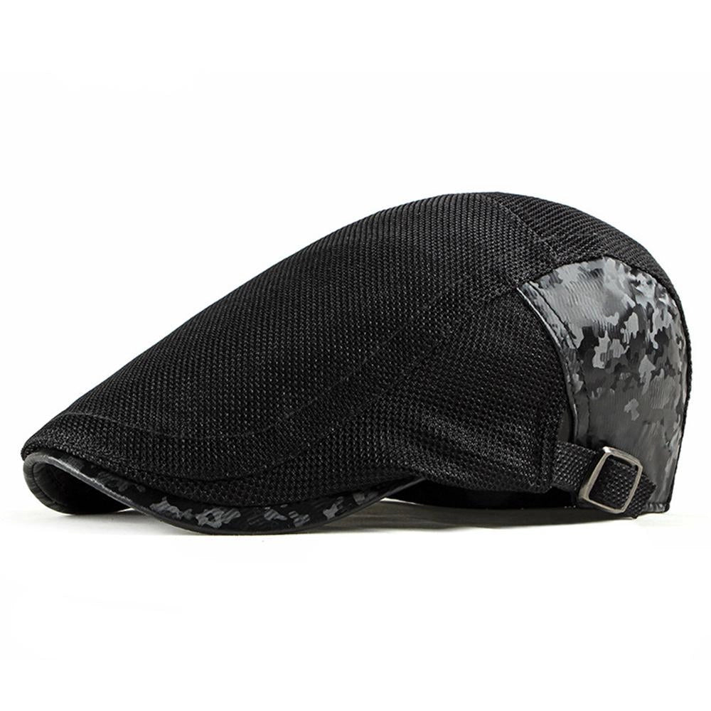 Casquette Plate en Coton à Patchwork - Cobhlyn 1