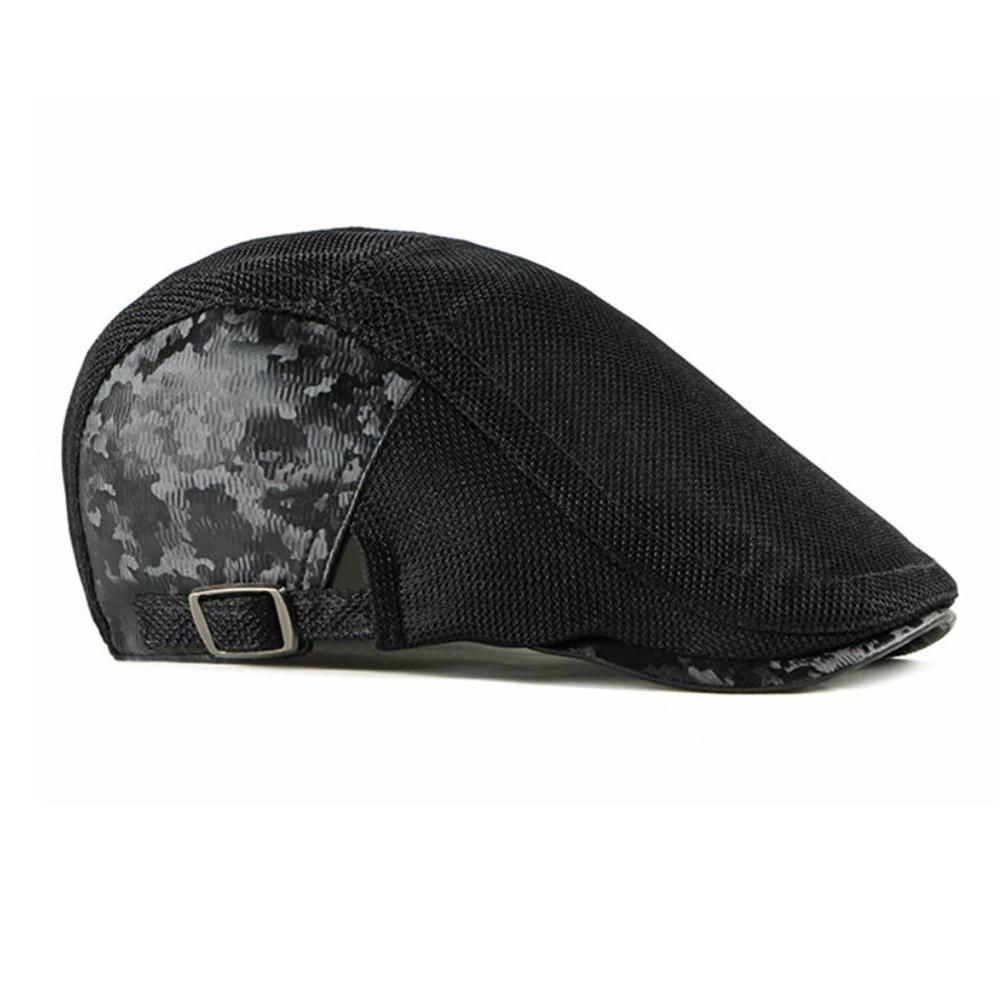 Casquette Plate en Coton à Patchwork - Cobhlyn 2
