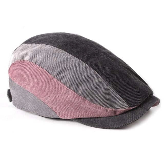 Casquette Plate en Coton à Patchwork - Mosaïque 2