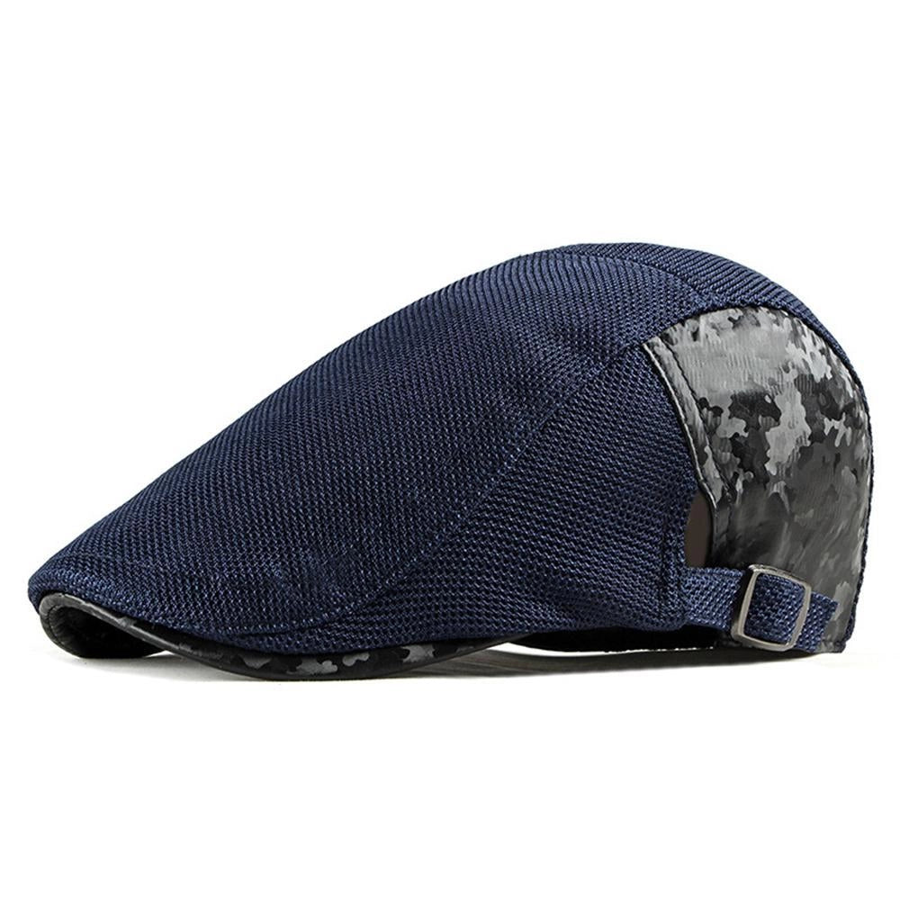 Casquette Plate en Coton à Patchwork - Stockport 1