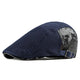Casquette Plate en Coton à Patchwork - Stockport