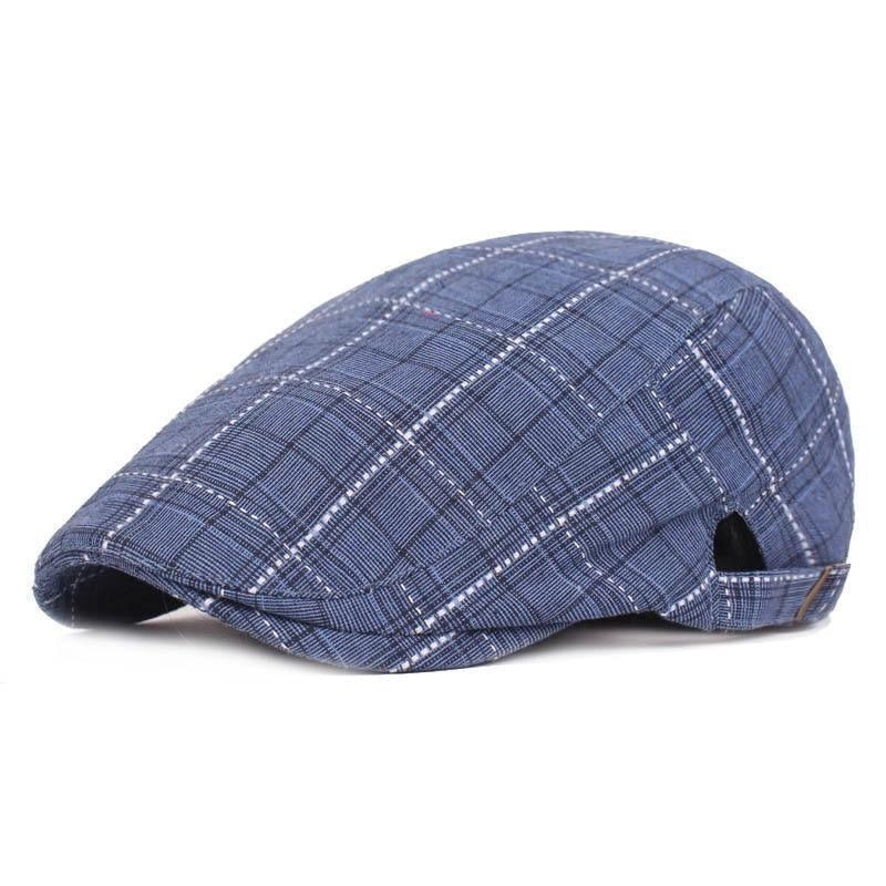 Casquette Plate en Coton à Rayures - Huddersfield 1
