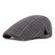 Casquette Plate en Coton à Rayures - Kilbride
