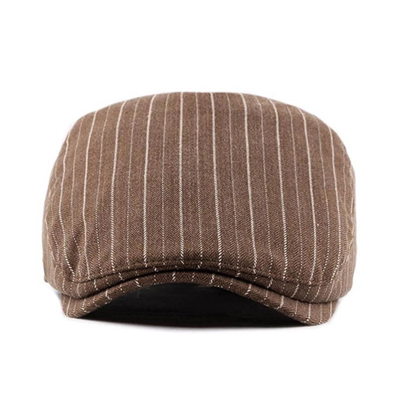 Casquette Plate en Coton à Rayures - Margate 3