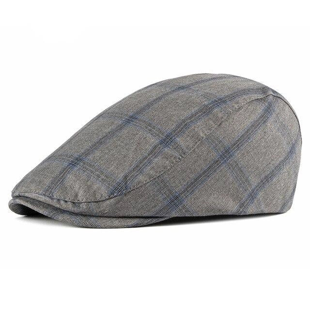 Casquette Plate en Coton à Rayures - Portsmouth 1