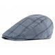 Casquette Plate en Coton à Rayures - Preston