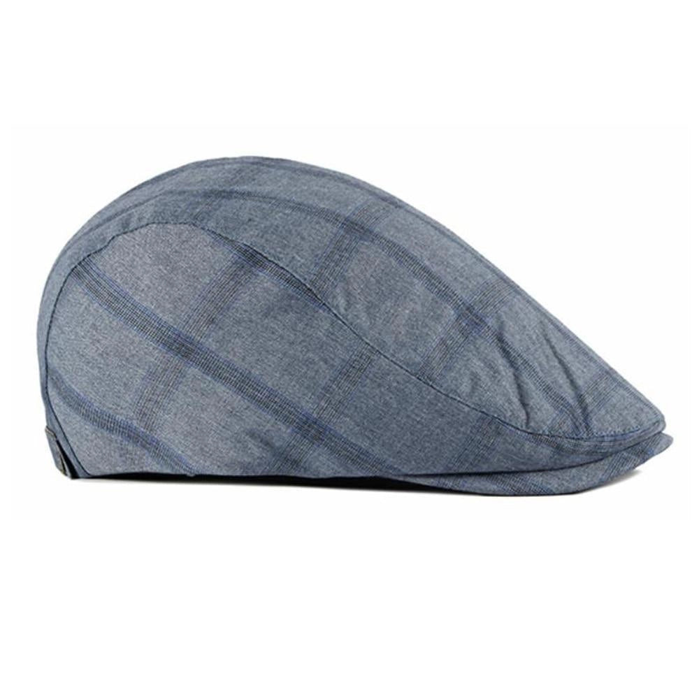 Casquette Plate en Coton à Rayures - Preston 2
