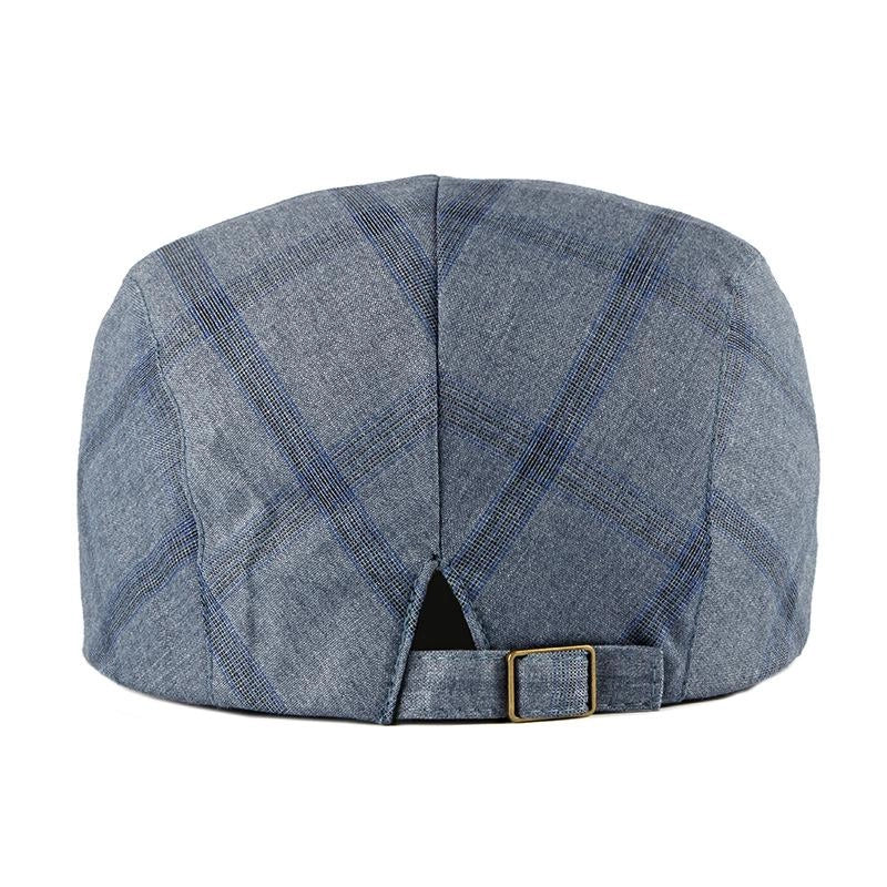 Casquette Plate en Coton à Rayures - Preston 4