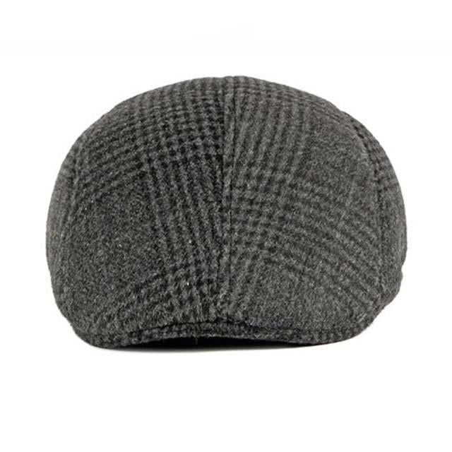 Casquette Plate en Coton à Rayures - Rayonnier 2