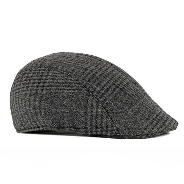 Casquette Plate en Coton à Rayures - Rayonnier 3
