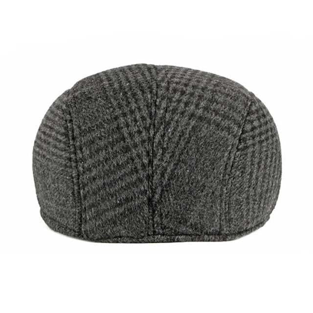 Casquette Plate en Coton à Rayures - Rayonnier 4