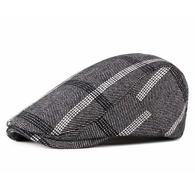 Casquette Plate en Coton à Rayures - Rigato 1