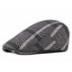 Casquette Plate en Coton à Rayures - Rigato