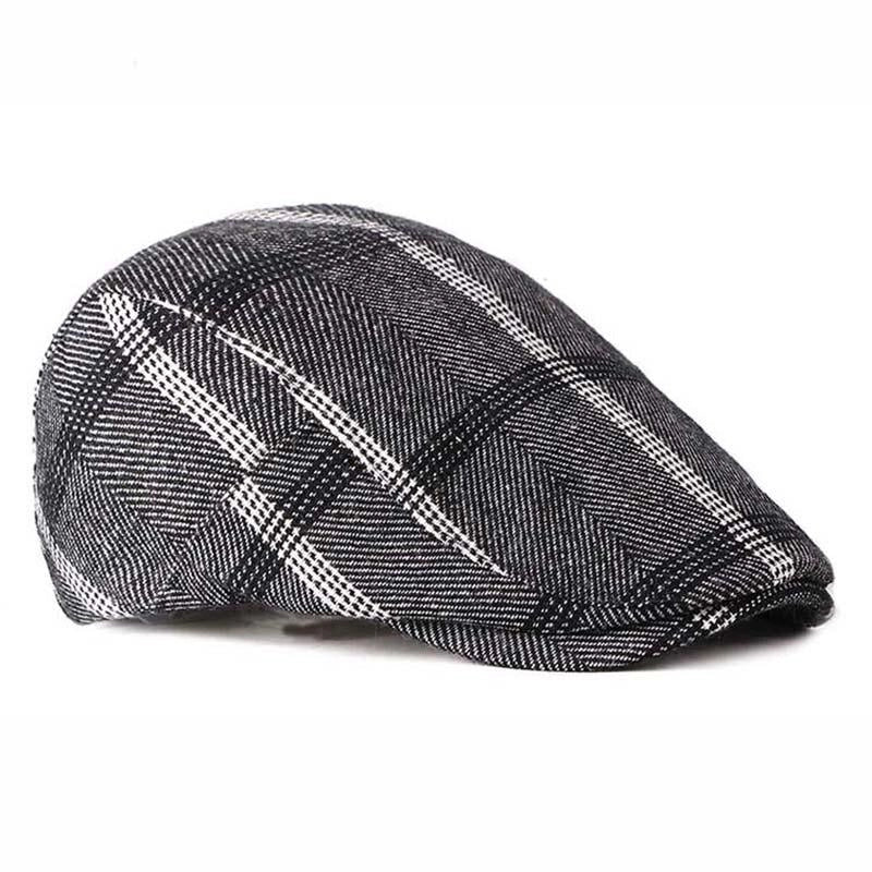 Casquette Plate en Coton à Rayures - Rigato 3
