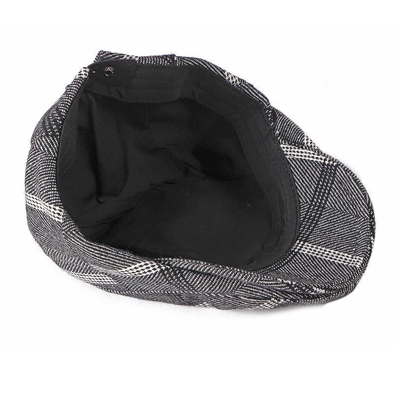 Casquette Plate en Coton à Rayures - Rigato 5