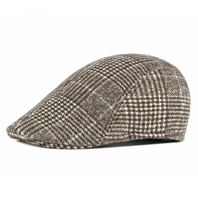 Casquette Plate en Coton à Rayures - Striath 1