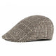 Casquette Plate en Coton à Rayures - Striath