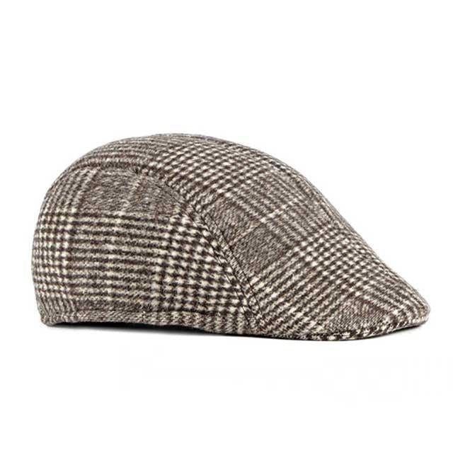 Casquette Plate en Coton à Rayures - Striath 3
